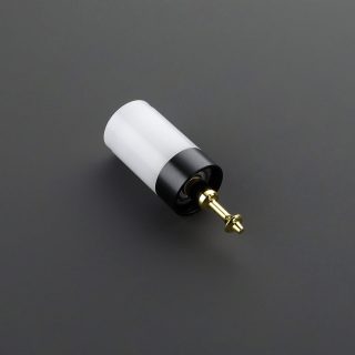 Black 1-inch Blade Plug