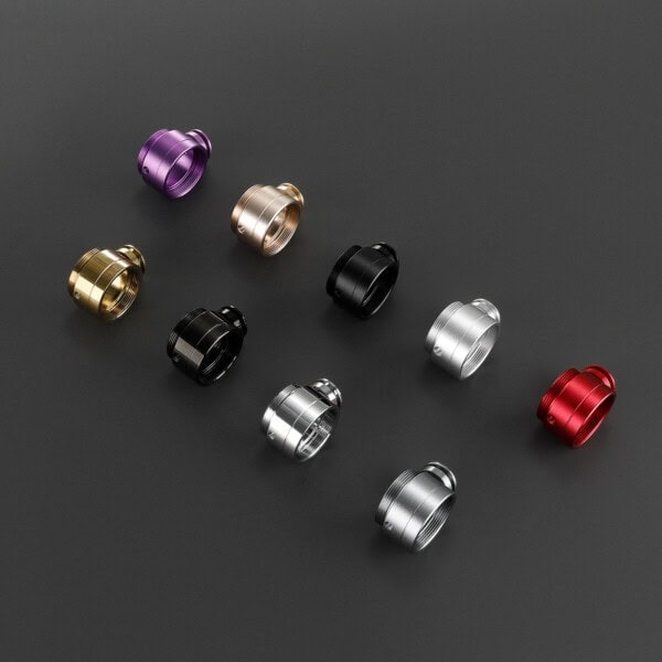 Black Covertec Wheel Adapter for RGB-X and Xenopixel Lightsabers, view 2