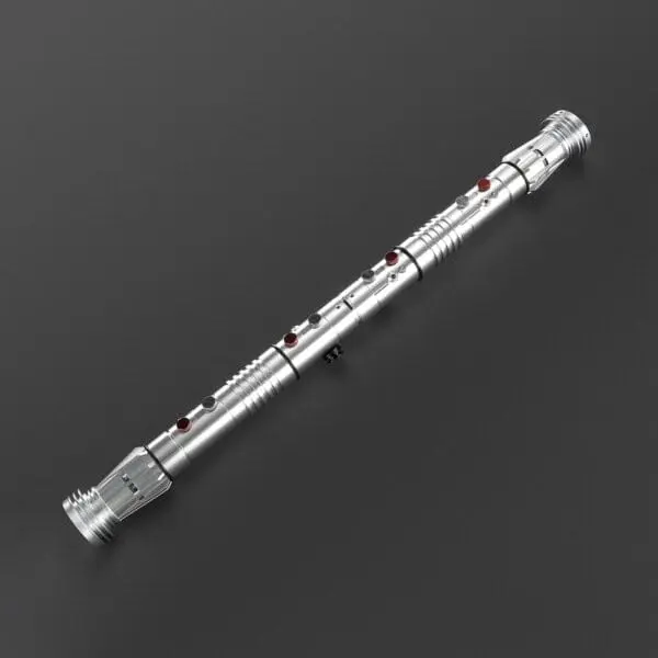 Darth Maul Silver Double-Bladed Lightsaber - Xenopixel V3, view 4