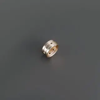 Gold Lightsaber Coupler for RGB-X and Xenopixel Lightsabers