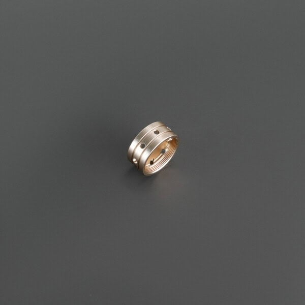 Gold Lightsaber Coupler for RGB-X and Xenopixel Lightsabers