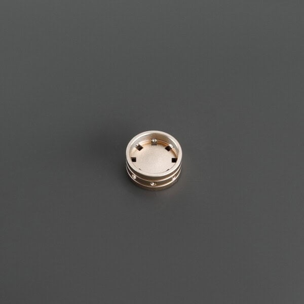 Gold Lightsaber Coupler for RGB-X and Xenopixel Lightsabers, view 1
