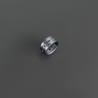 Grey Lightsaber Coupler for RGB-X and Xenopixel Lightsabers
