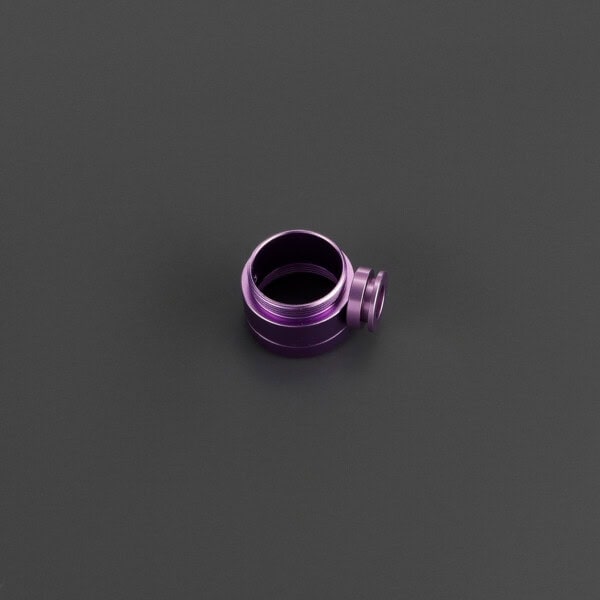 Purple Covertec Wheel Adapter for RGB-X and Xenopixel Lightsabers, view 1