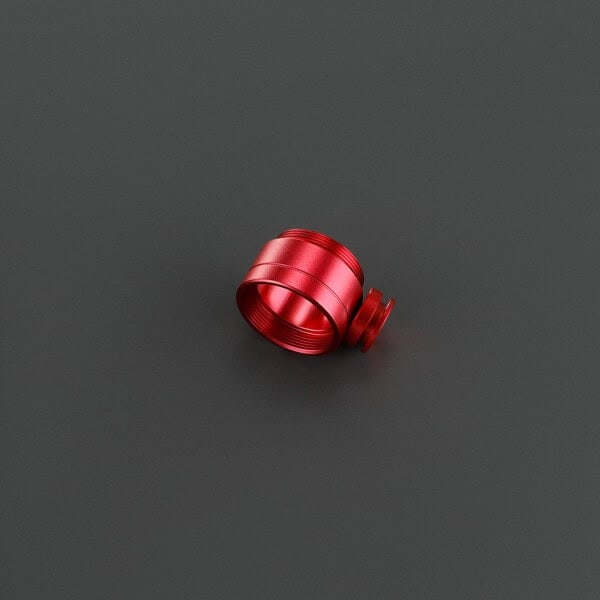 Red Covertec Wheel Adapter for RGB-X and Xenopixel Lightsabers