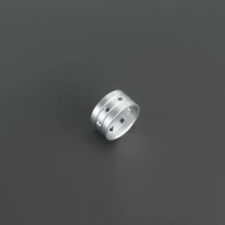Silver Lightsaber Coupler for RGB-X and Xenopixel Lightsabers