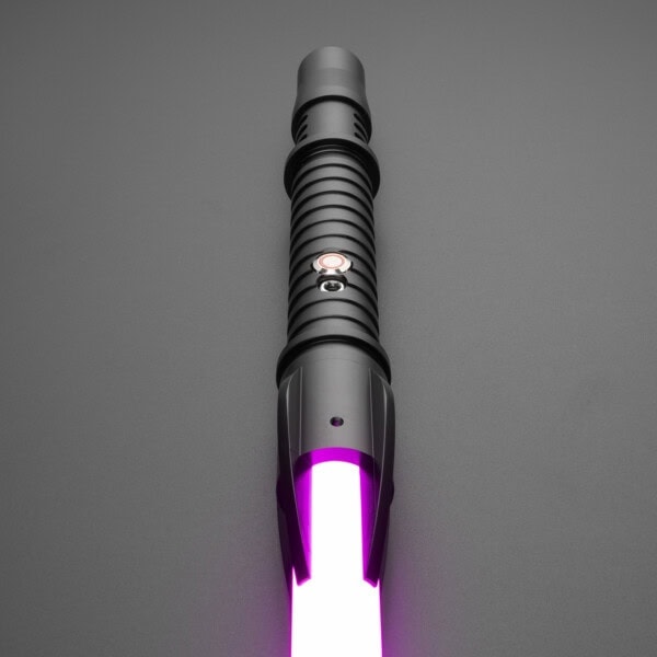 Black Tron Duelling Lightsaber - RGB-X, view 2
