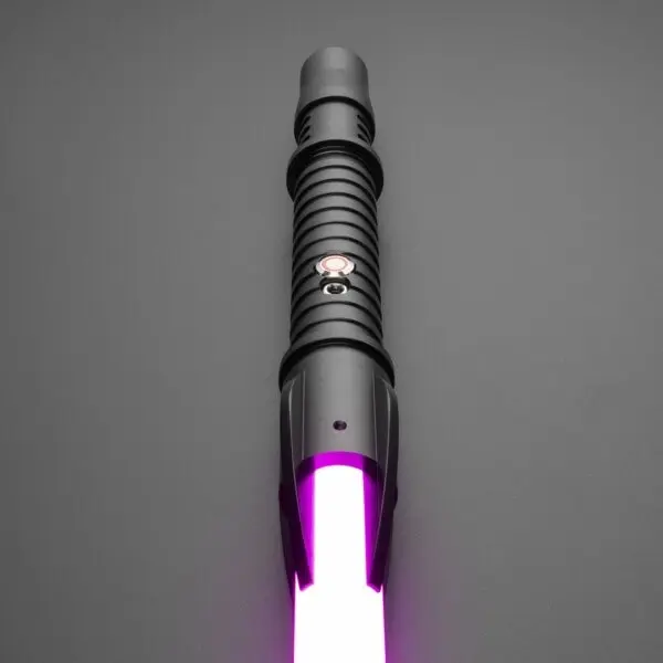 Black Tron Duelling Lightsaber - RGB-X, view 2