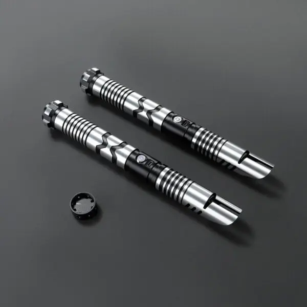 Ordo V2 Double-Bladed Duelling Lightsaber - RGB-X, view 1