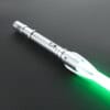Silver Tron Duelling Lightsaber - RGB-X, view 4