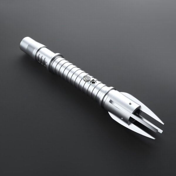 Silver Tron Duelling Lightsaber - RGB-X, view 3
