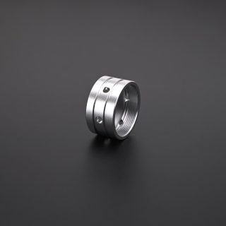 Silver Lightsaber Coupler S-RGB, SNV4 PRO and Proffie 2.2 Lightsabers