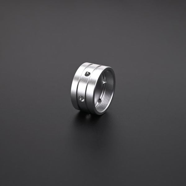 Silver Lightsaber Coupler S-RGB, SNV4 PRO and Proffie 2.2 Lightsabers
