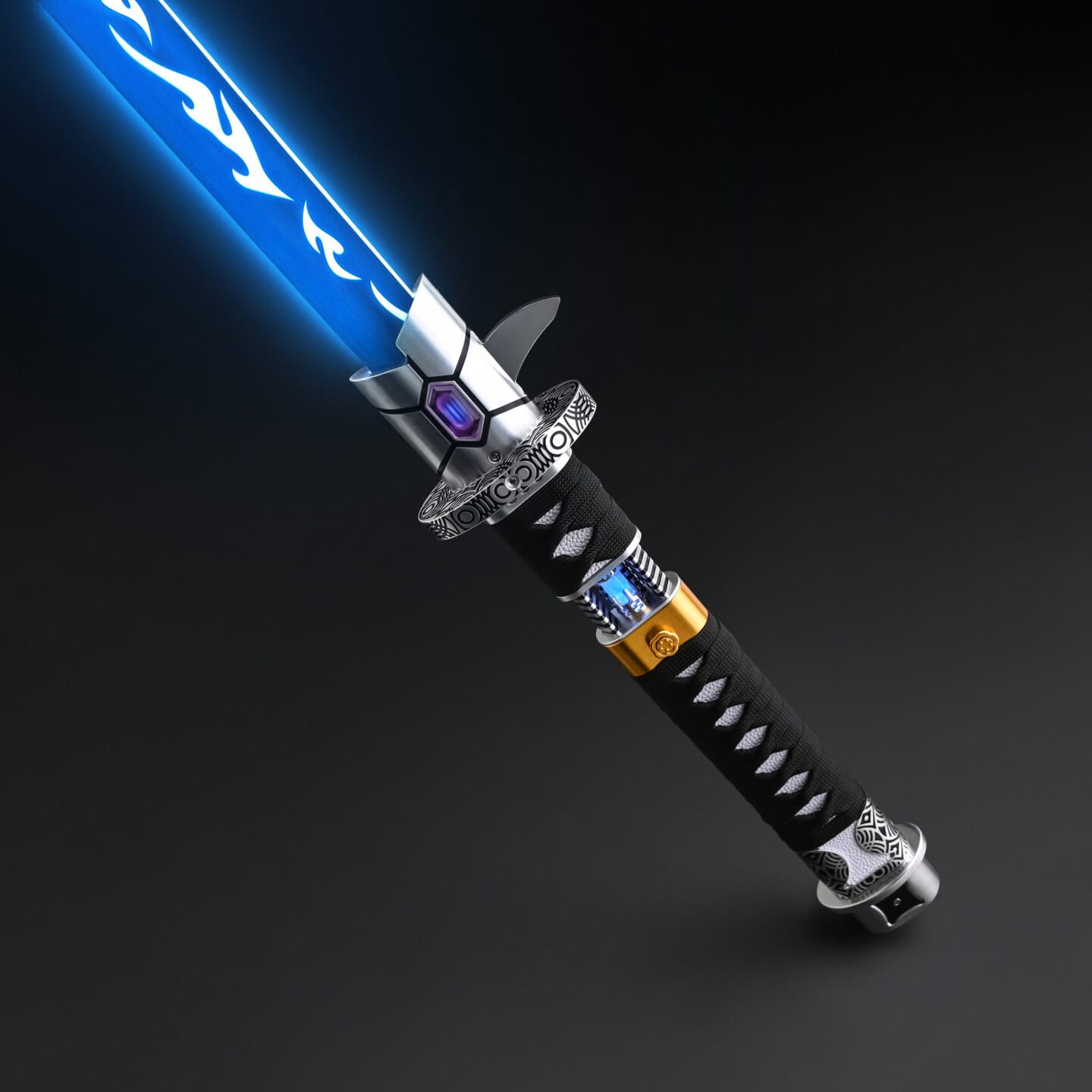 Dark Katana Kyber Crystal Lightsaber – SNV4 PRO | Saber 66