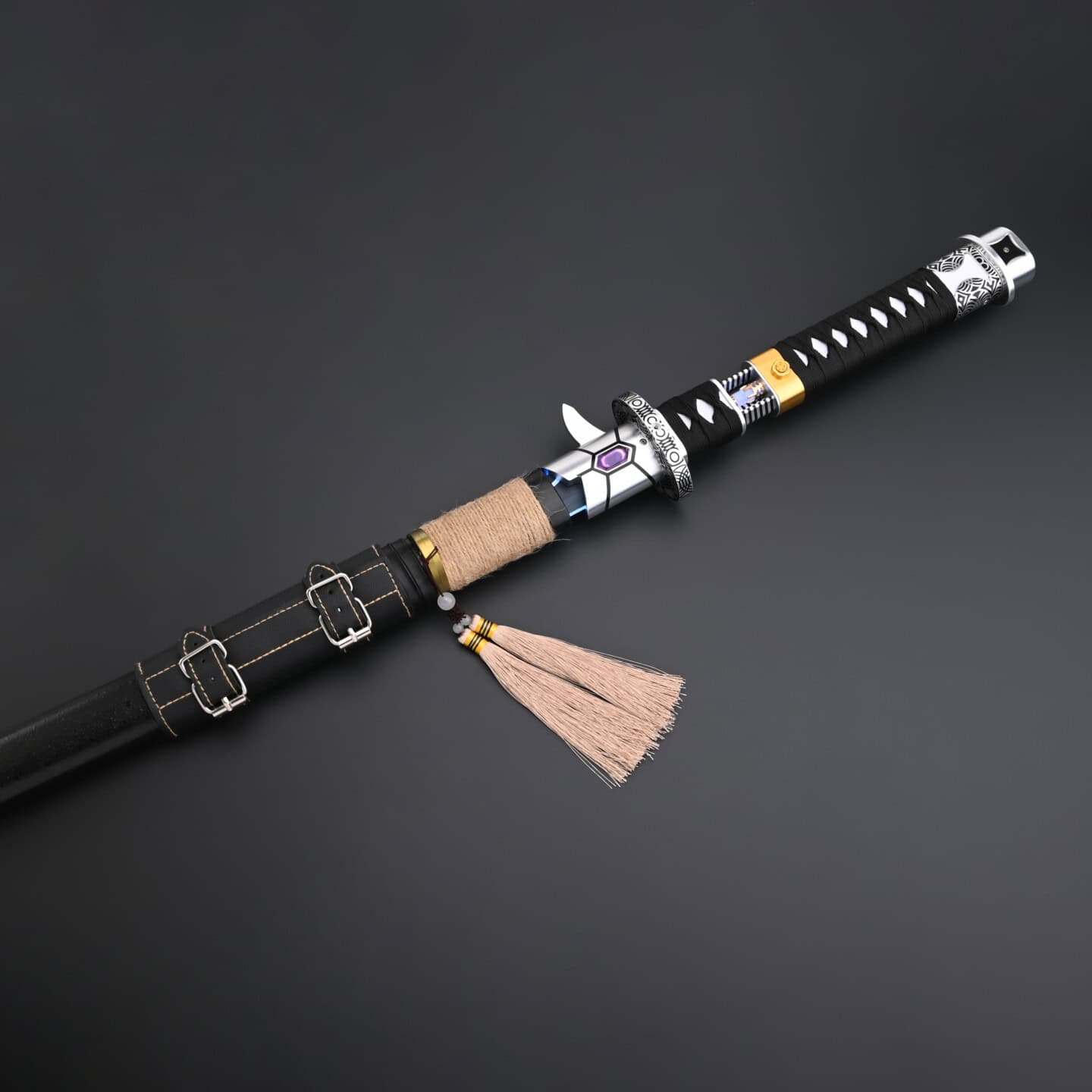 Dark Katana Kyber Crystal Lightsaber – Proffie 2.2 | Saber 66