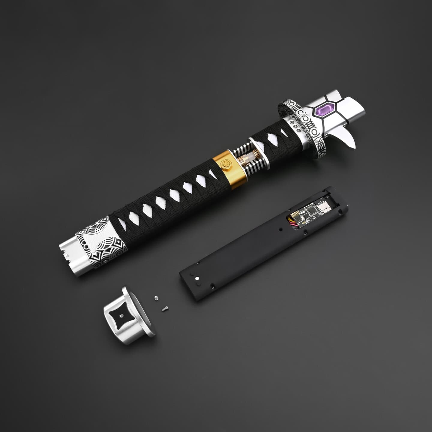 Dark Katana Kyber Crystal Lightsaber – SNV4 PRO | Saber 66