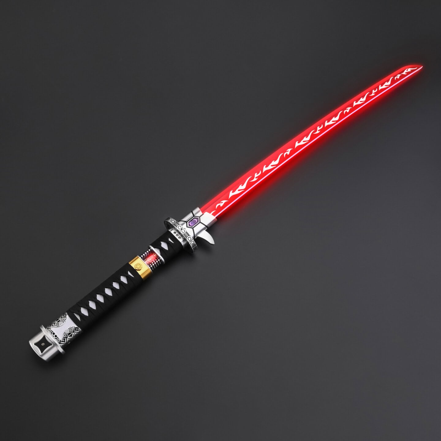 Dark Katana Kyber Crystal Lightsaber – SNV4 PRO | Saber 66